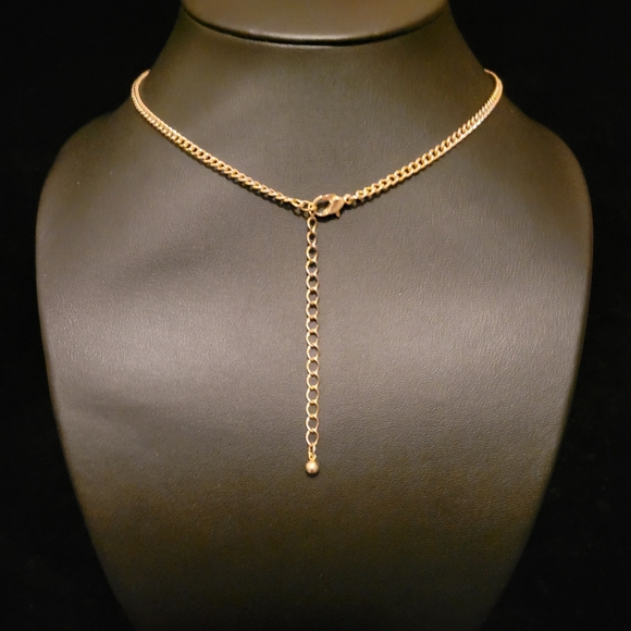 Estate Faceted Lucite Bib Necklace - Picture 5 of 5